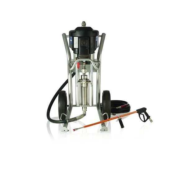 Hydra-Clean® 30:1 Cart Mount Pneumatic Pressure Washer Package with Hose Reel - Graco 24W473