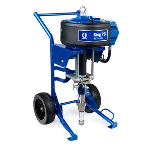 King PC 70:1 Sprayer, Heavy Duty Cart, Big 250 Heavy Fluid Package - Graco K70PH4