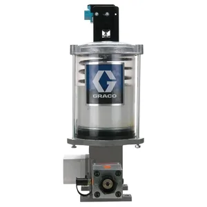 Lube Master® Electric Pump, 20 lb. (9.06 kg) Grease Metal Reservoir, 10:1 Floor Mount, 230/460V, 1/2 HP, 3 PH, 60 Hz, 1140 RPM, LL - Graco LM8354