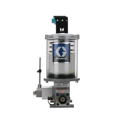 Lube Master® Electric Pump, 20 lb. (9.06 kg) Grease Plastic Reservoir, Clutch Drive, Low Level - Graco LM6214