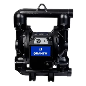 QUANTM i120, 2"BSPT, Cast Iron Electric Diaphragm Pump, 380 - 480 VAC 3Ph, AL Center, GE Seat, GE Ball, GE Diaphragm - Graco TE120-1604