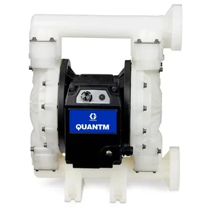 QUANTM i120, 2"Flange, Cond Poly Electric Diaphragm Pump, 380 - 480 VAC 3Ph, FEP AL Center, PP Seat, PT Ball, PO Diaphragm - Graco TE120-1500