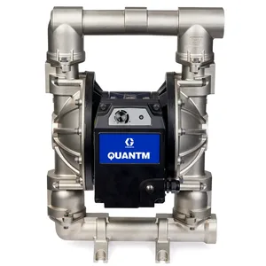 QUANTM i120, 2"BSPT, Stainless Steel Electric Diaphragm Pump, 380 - 480 VAC 3Ph, FEP AL Center, BN Seat, BN Ball, BN Diaphragm - Graco TE120-1208