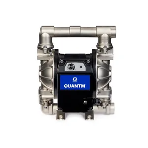 QUANTM i80, 1.5"NPT, Stainless Steel Electric Diaphragm Pump, 200-240 V, AL Center, GE Seat, GE Ball, GE Diaphragm - Graco TE80-0032