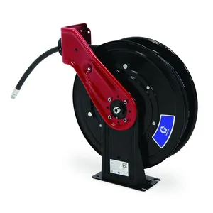 SDX 10, Air/Water/Antifreeze/WWS, 1/2 in (13 mm) Inlet, 3/8 in X 35 ft (10 mm X 11 m) Hose, NPT, Overhead Mount, Red - Graco SDL23C