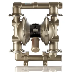 SaniForce 1040, 1" FG SST Pneumatic Diaphragm Pump, AL Center, SS Seats, CW Balls, SP Diaphragms - Graco FA1232