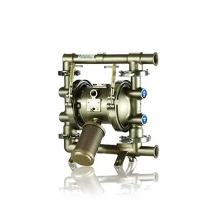 SaniForce 1040, 1" FG SST Pneumatic Diaphragm Pump, SS Center, SS Seats, CW Balls, PO Diaphragms - Graco FD1133