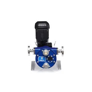 SoloTech i10 Mid Speed Buna-N Peristaltic Hose Pump with Nitrile Hose, 316 Stainless Steel Barb & AC Motor - Graco 19Z020