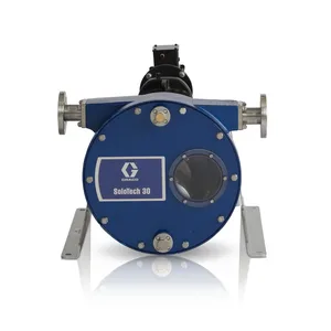 SoloTech i30 Buna-N Peristaltic Hose Pump with Nitrile Hose, 316 Stainless Steel Barb & BLDC Motor - Graco 19Z100