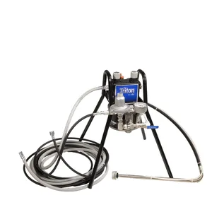 Triton Stainless Steel Pump Package, stand mount with suction hose. Does not include applicator. - Graco 233474