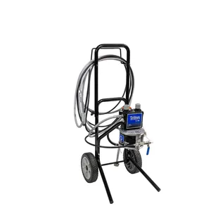Triton Stainless Steel Pump Package, cart mount with suction hose. Does not include applicator. - Graco 233481