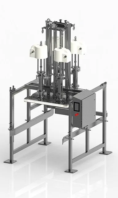 SaniForce BES System, 4-pump, 12:1 PP, Arena Plate, Electronic Control - Graco STU.A06EAA2AA0C21