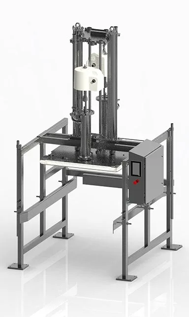 SaniForce BES System, 2-pump, 5:1 DB, Spacekraft Plate, Electronic Control - Graco STU.A01GAA2AA0C21