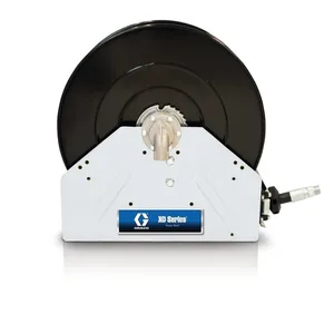 XD40, Air/Water, 1 in. (25 mm) Inlet, Bare Reel (1 in. X 50 ft. (25 mm X 15 m) Capacity), NPT, White - Graco 24P316