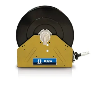 XD40, Air/Water, 1 in. (25 mm) Inlet, Bare Reel (1 in. X 50 ft. (25 mm X 15 m) Capacity), NPT, Yellow - Graco 24P315