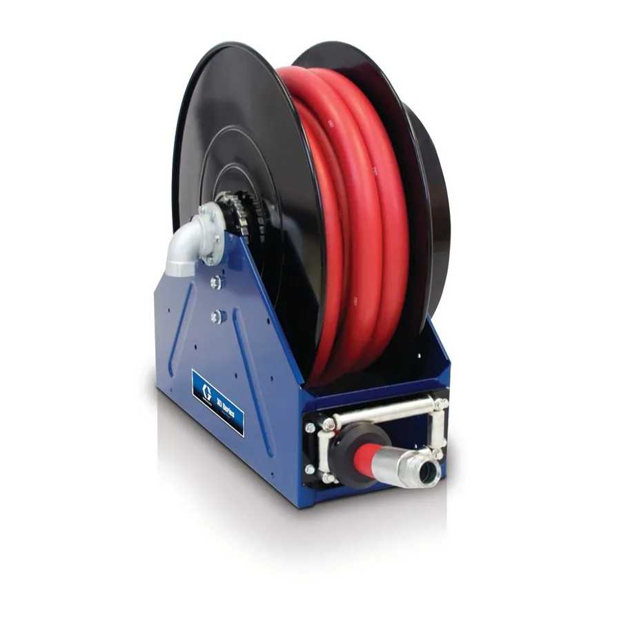 XD50, Diesel Fuel, 1-1/2 in. (13 mm) Inlet, 1-1/2 in. X 50 ft. (13 mm X 15 m) Hose, NPT, Metallic Blue - Graco 24P497