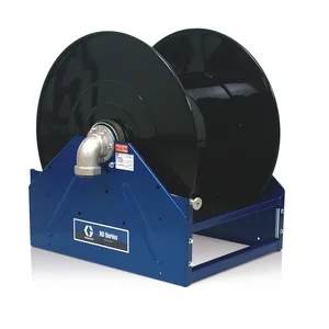 XD80, Air/Water/Diesel Fuel, 1 in. (25 mm) Inlet/Outlet, Bare Reel (1 in. X 150 ft. (25 mm X 46 m) Capacity), NPT, Motorless Reel, Yellow - Graco 24T123