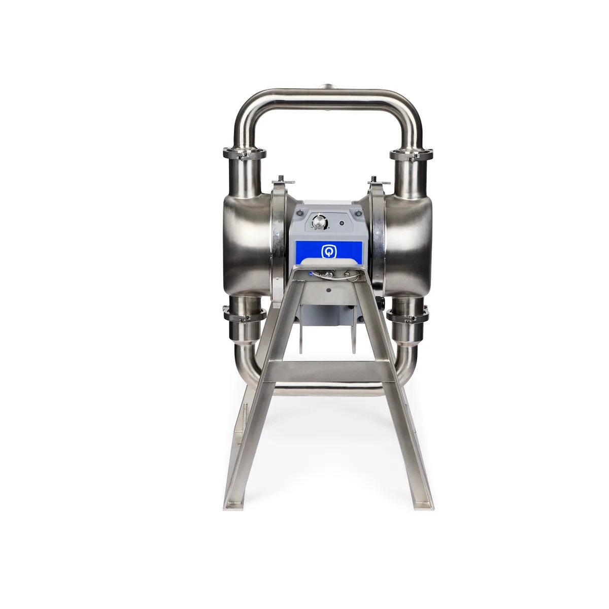 QUANTM h120, 2"Tri-clamp, 3A SST Electric Diaphragm Pump, 200-240 V, FEP AL Center, SS Seat, PT Ball, PO Diaphragm - Graco HE120-0269