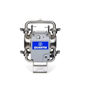 QUANTM h30, 1"Tri-clamp, HS SST Electric Diaphragm Pump, 200-240 V, FEP AL Center, SS Seat, PT Ball, PO Diaphragm - Graco HE30-0394