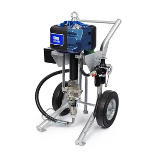 King 60:1 Sprayer, Non-Filter, Heavy Duty Cart, Air Controls, Siphon Kit - Graco K60NH0