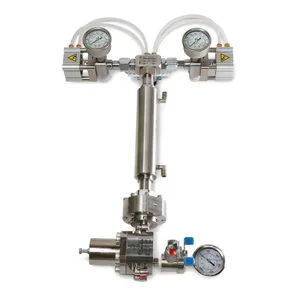 Straight Thread Single Pass Mixing Stack with Material Valves - Graco 25A997