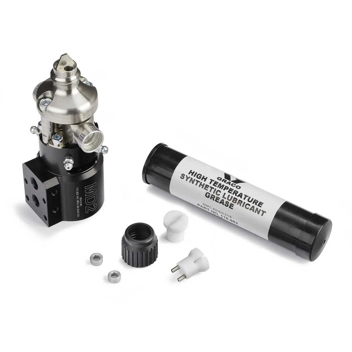 MD2 Valve, 1:1 Ratio, Elite Hard Seat, Adjustable Stroke, Forwad Acting - Graco 255900
