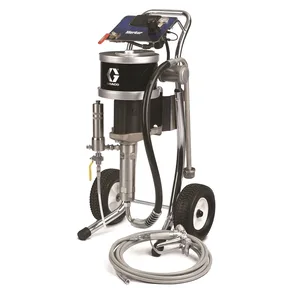 Merkur 48:1 Cart-Mount Airless Spray Package, XTR-5 Gun, 519 XHD Tip, 25 ft (7.6 m) Fluid Hose, and Fluid Filter - Graco G48C03