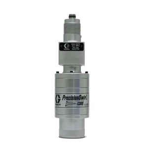 Standard PrecisionSwirl Orbital Dispenser, 0.028 in (0.7 mm) Coupler Offset for Larger Bead Widths Typical for Seam Sealing Applications - Graco 243403