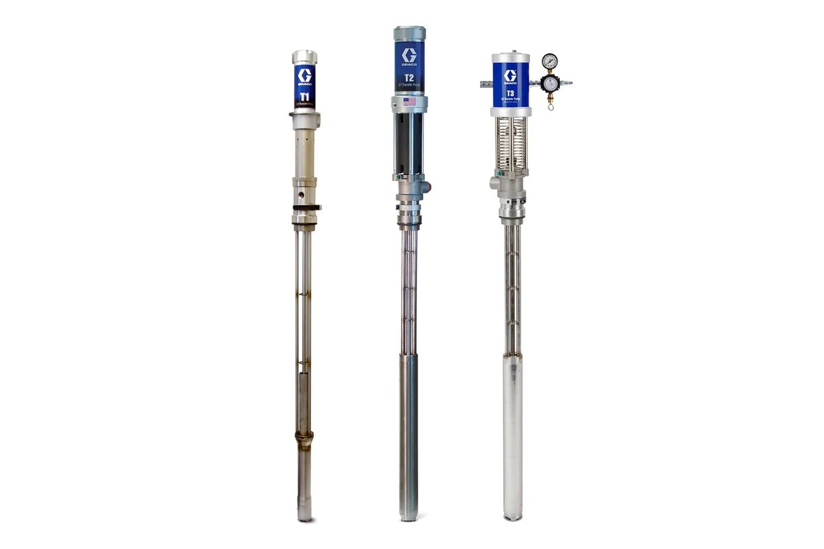 T1 Supply Pump (Stainless Steel): 2:1 Fluid to Air Ratio - Graco 256200