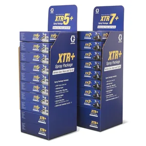 XTR5+ Gun, Hose and Tip Kit, 8-pack of 26C962 with Display Stand - Graco 26C972